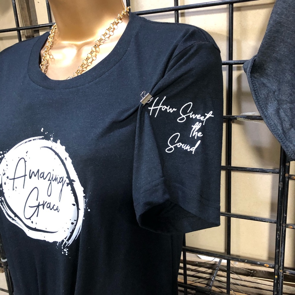 New short sleeve Tee shirt Amazing Grace - Picture 2 of 4